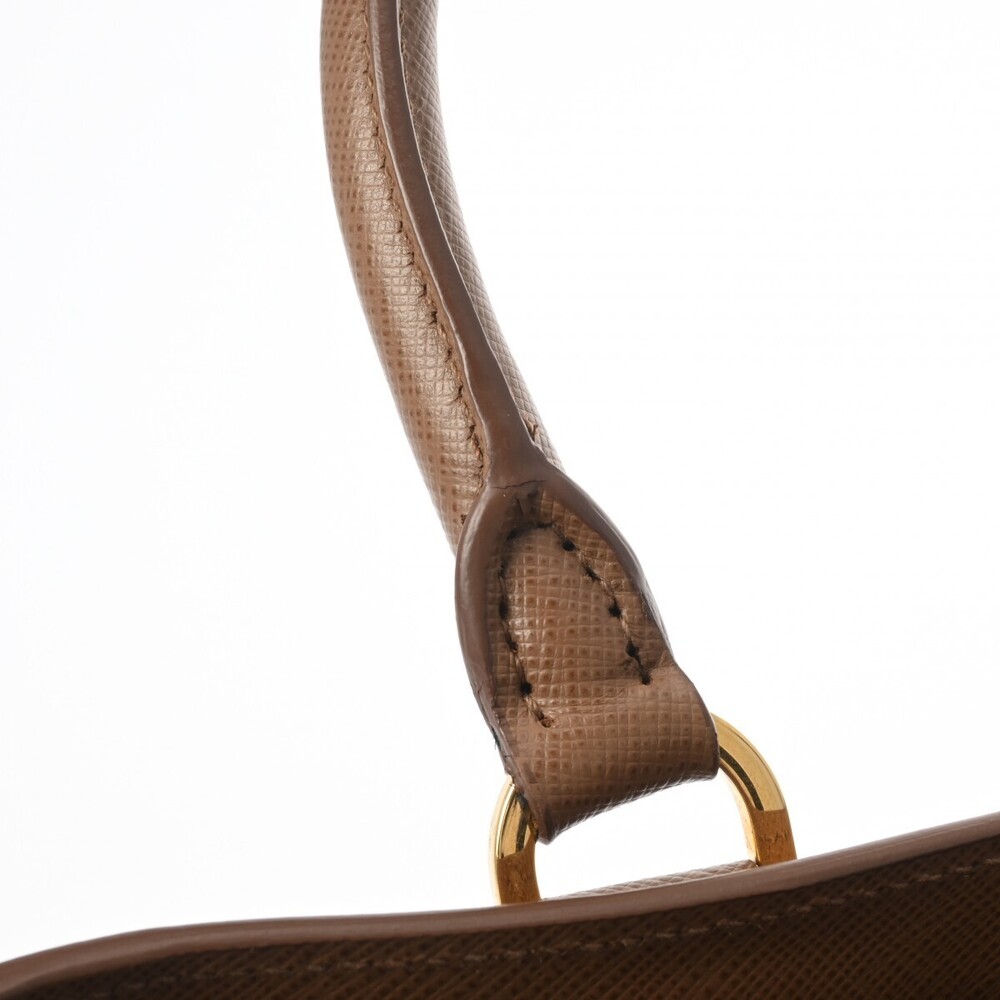 Prada Brown Saffiano Handbag - Picture 10 of 11